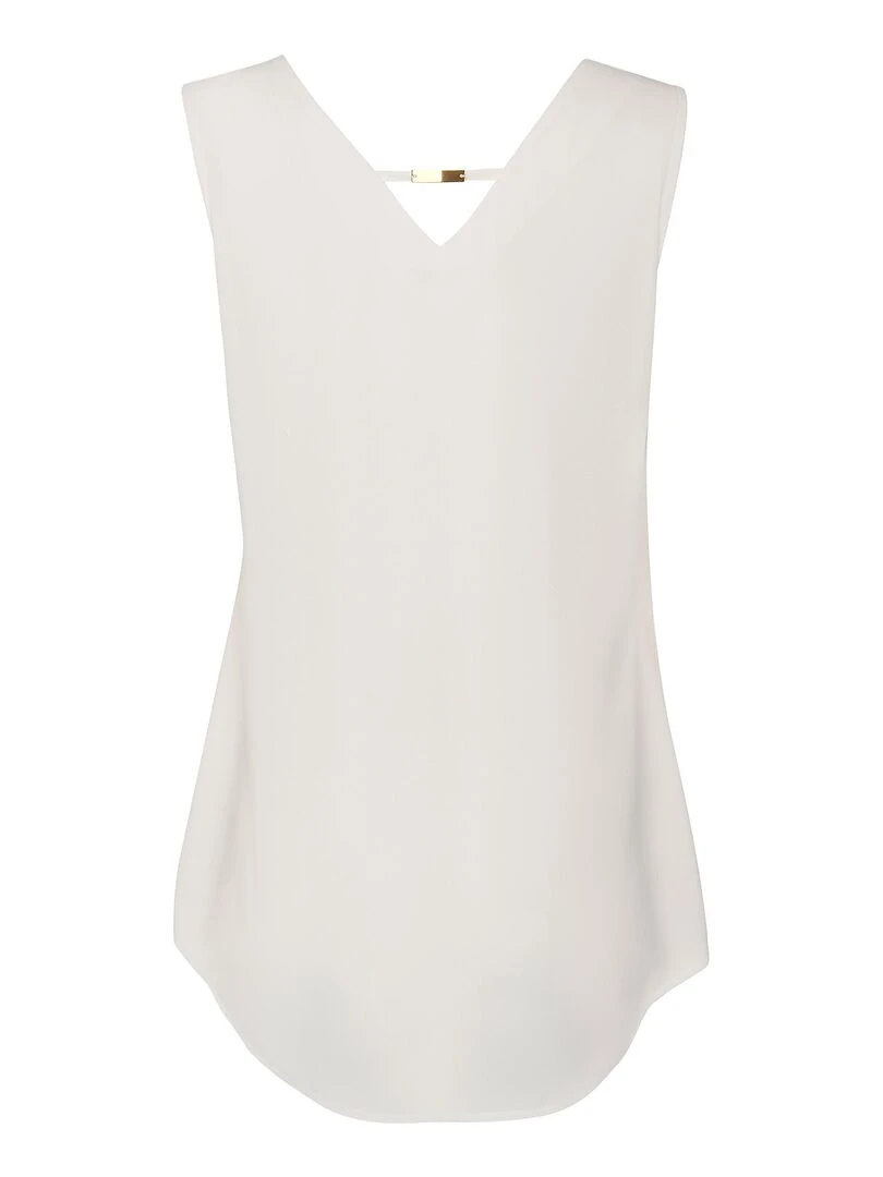 Top sans manches Ensenada   Ecru