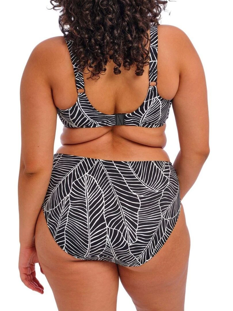 Bas de maillot de bain taille haute Kata Beach   Noir