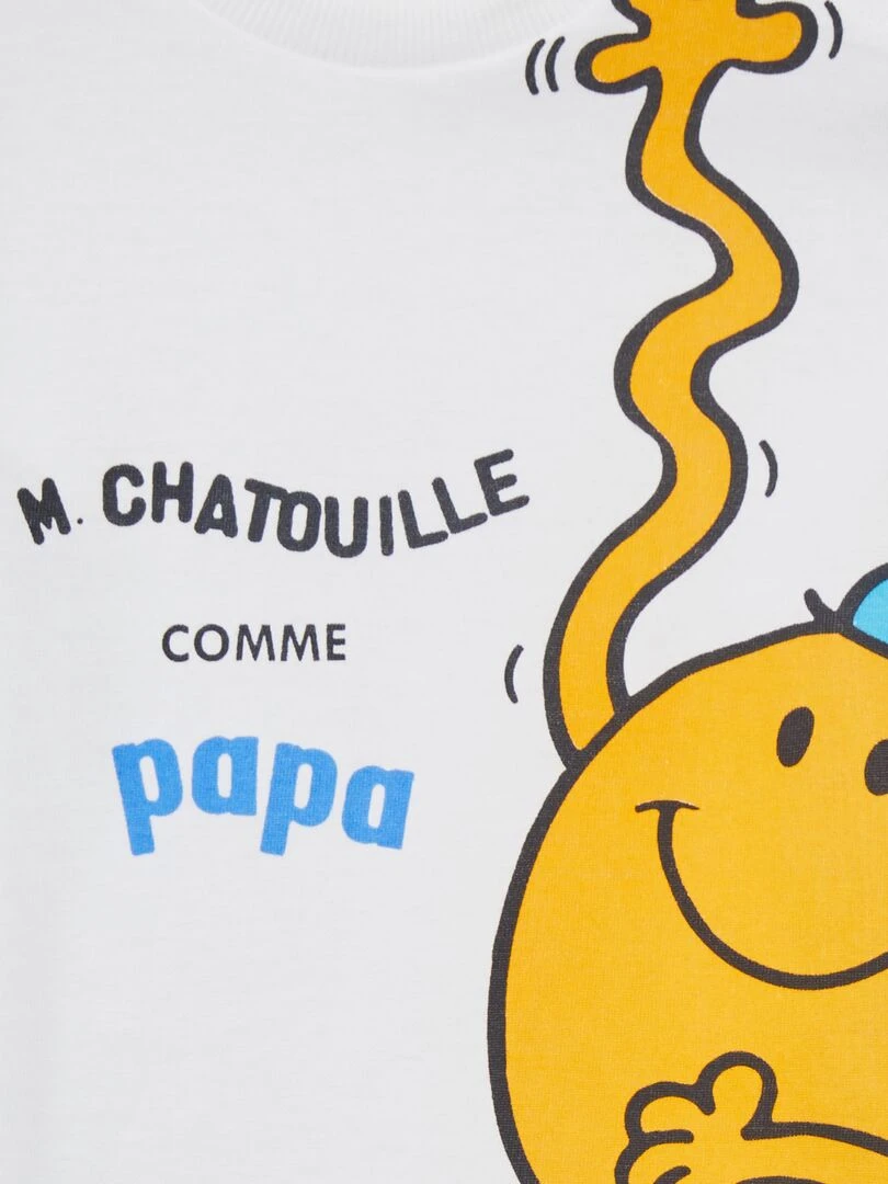 T shirt 'Monsieur Chatouille' Chatouille