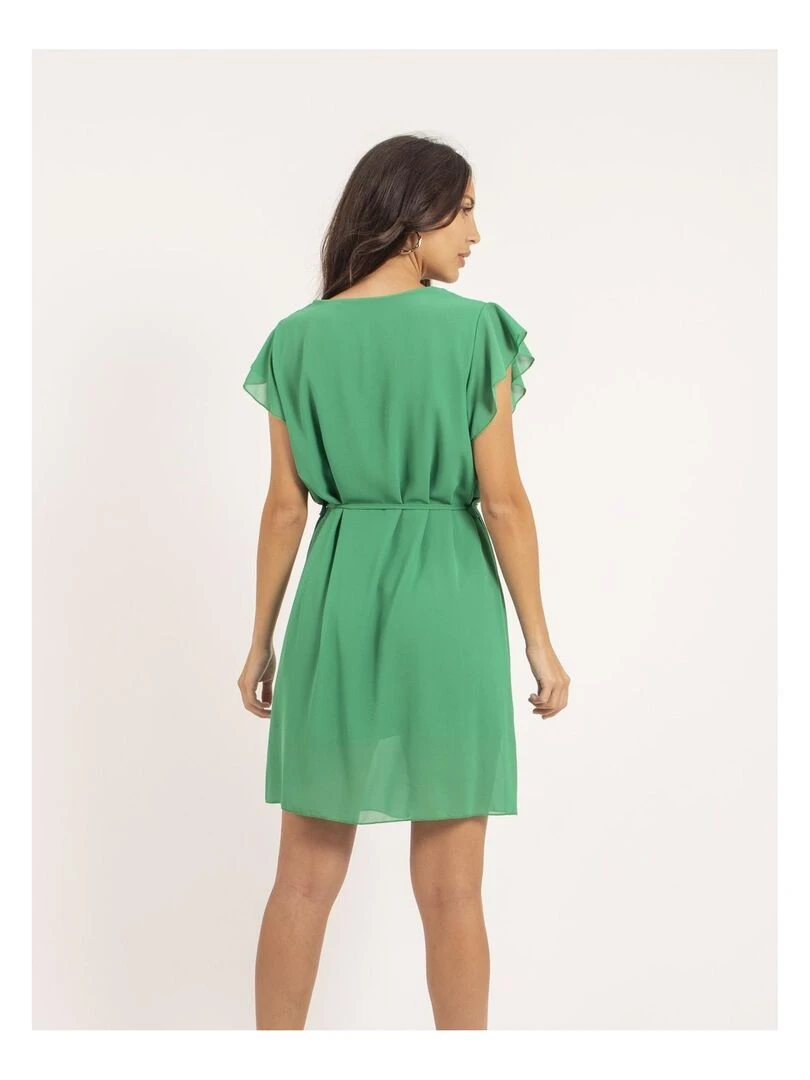 Robe courte IEVE Vert