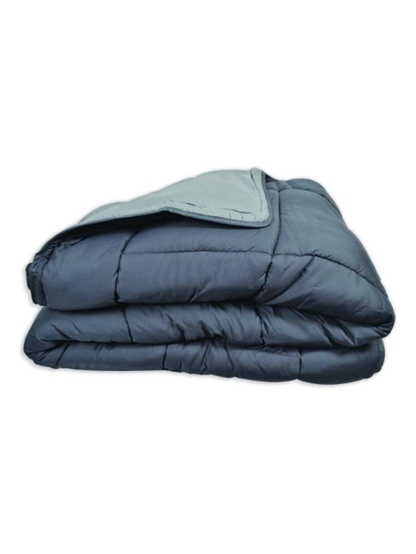 Couette réversible bicolore en microfibre 400 gr/m² Parme