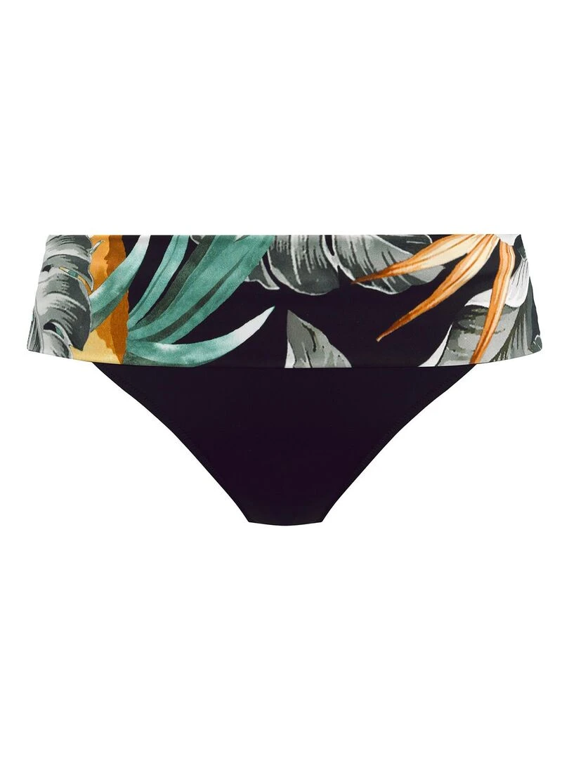 Culotte de bain ceinture ajustable Bamboo grove   Noir