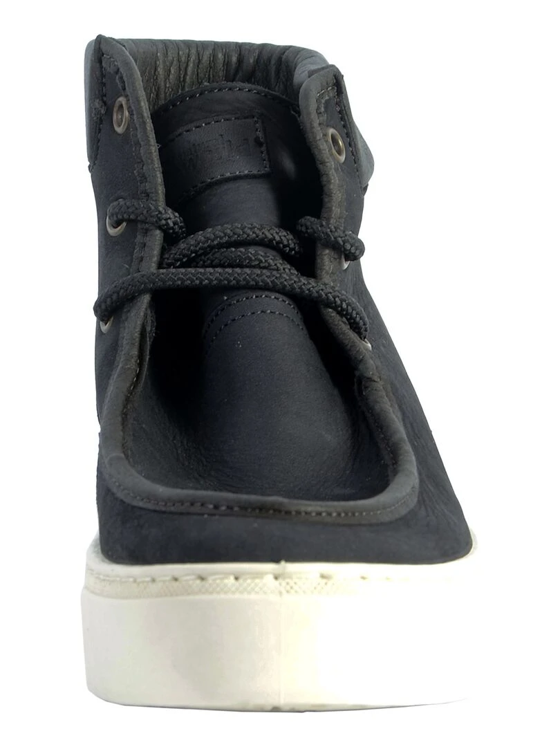 Basket Natural World Wallabi Cuello On Napa   Noir