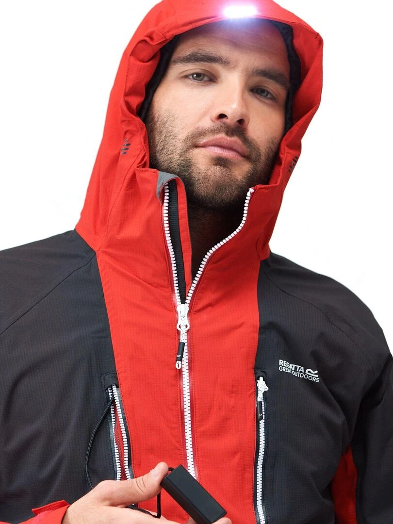 Regatta   Veste imperméable SACRAMENTO   Rouge brique