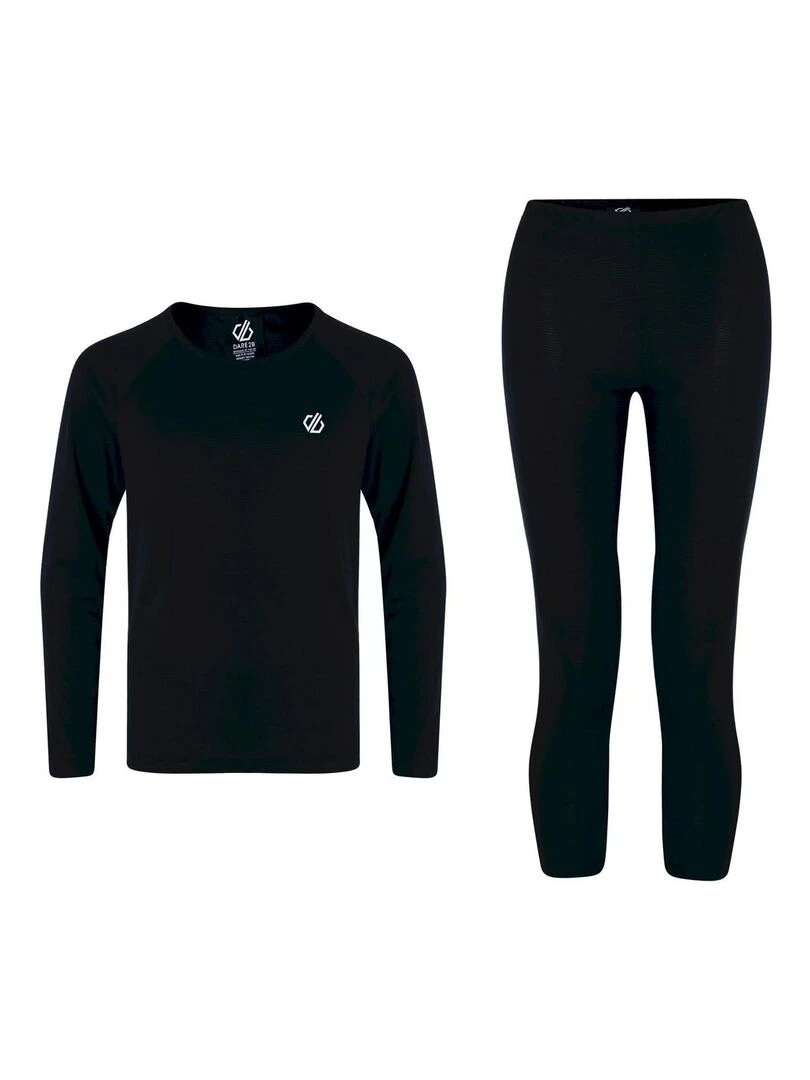 Dare 2B Ensemble de sous vêtements thermiques ELATE Noir