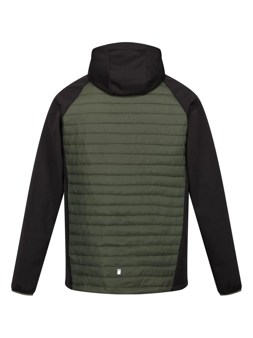 Regatta Veste matelassée ANDRESON HYBRID Noir Kaki