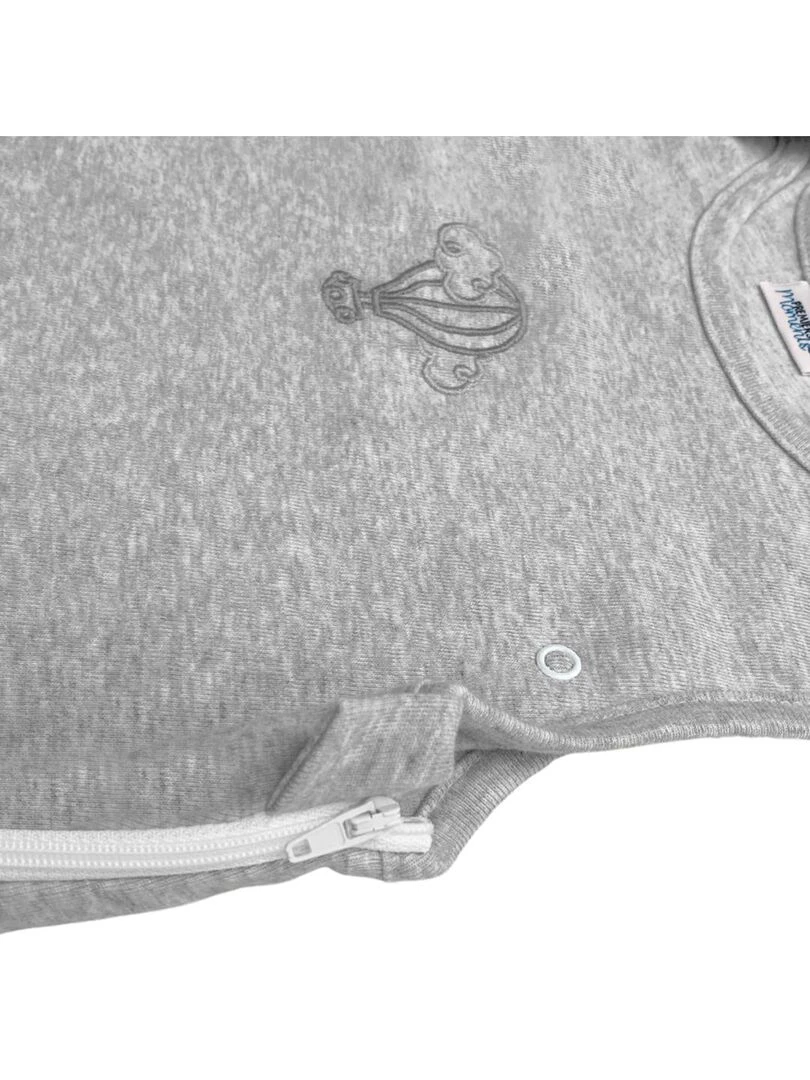 Gigoteuse Été Évolutive 3 6 mois Coton Bio couleur Perle   Gris