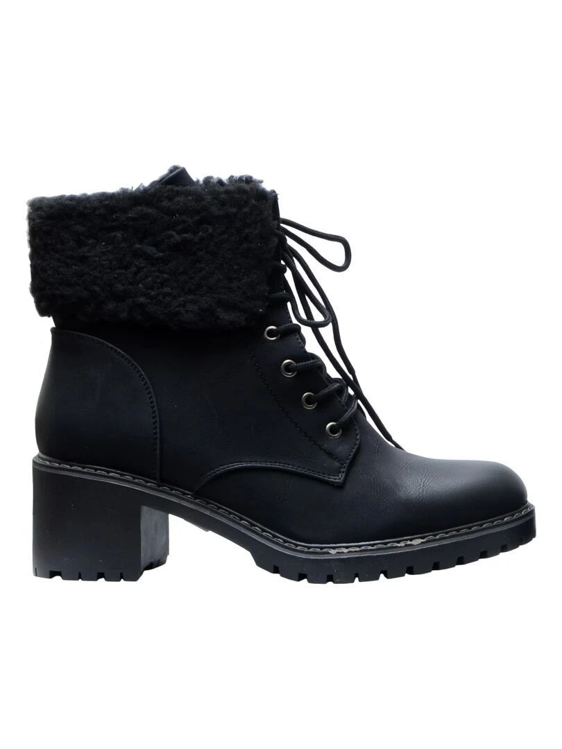 Bottines The Divine Factory PI4541   Noir