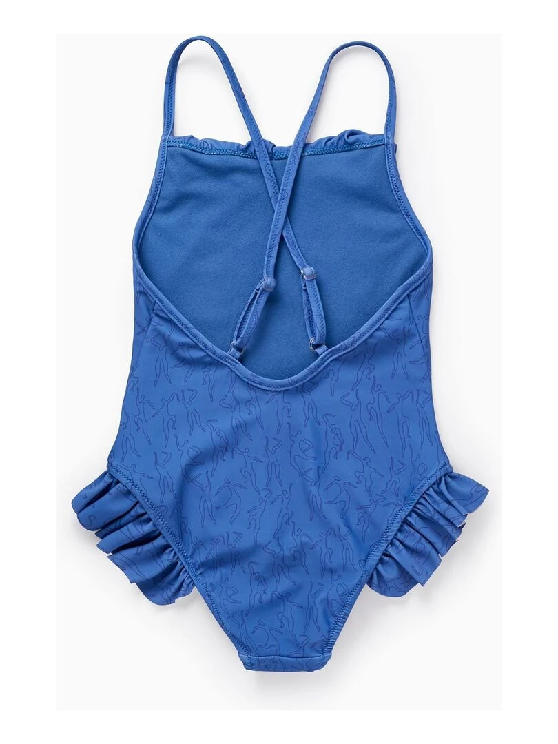 Maillot de Bain UPF80 pour Fille 'You&Me' Bleu