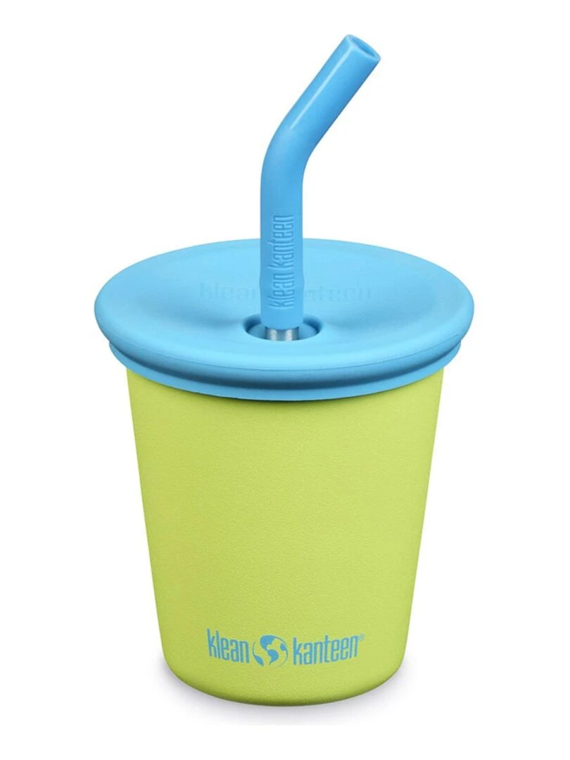Gobelet en inox 296 ml avec couvercle à paille Juicy Pear Multicolore