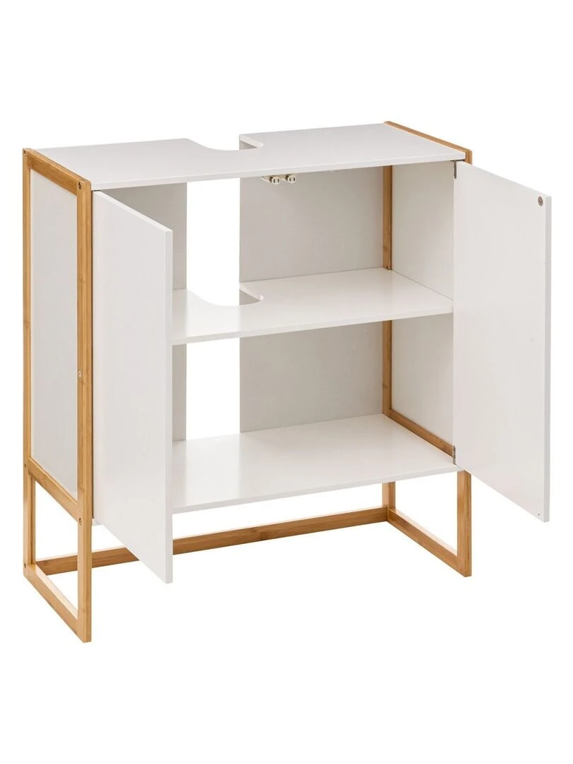 Meuble sous vasque Natureo blanc Blanc