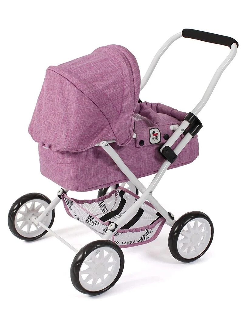 Poussette pour poupée SMARTY Jean rose   N/A