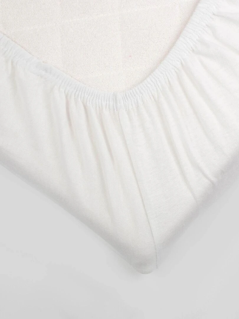 Alèse lit bébé Blanc