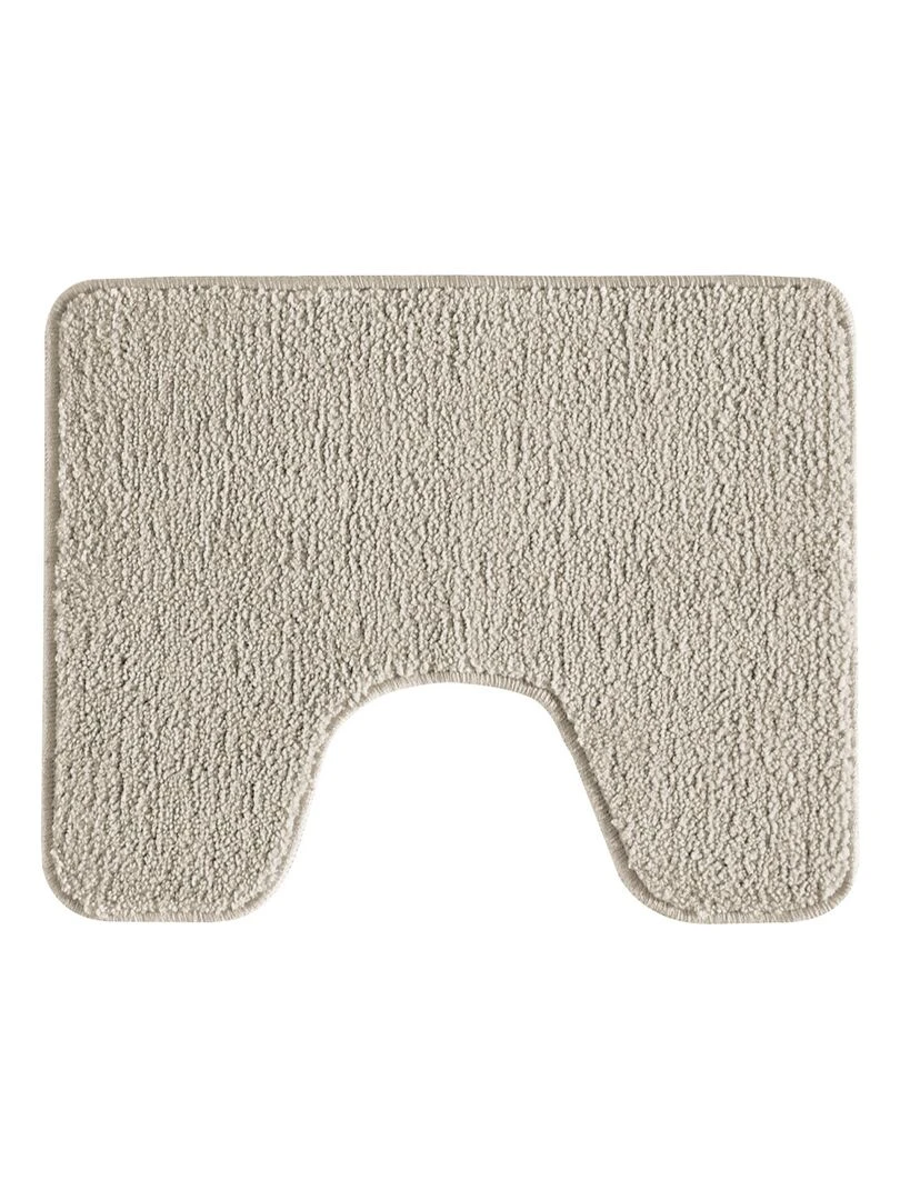 Guy Levasseur   Lot de 2 tapis de bain polyester  50x80cm +  50x40cm ecru   Beige