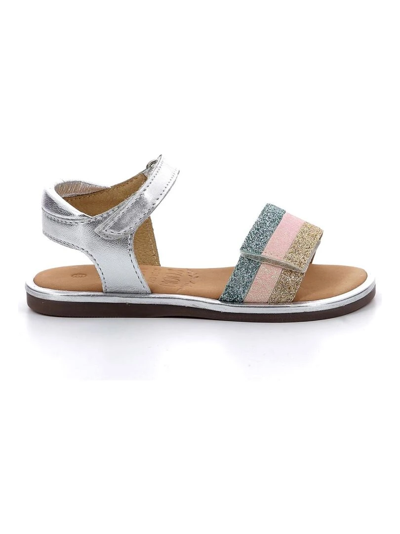 Sandales Cuir Paganisa Argent