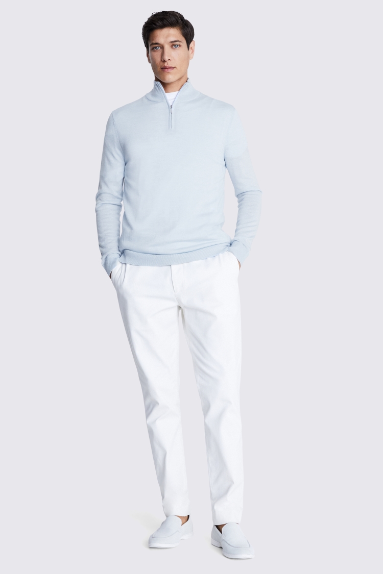 Ecru Chunky Cable Roll-Neck Jumper   Buy Online at Moss