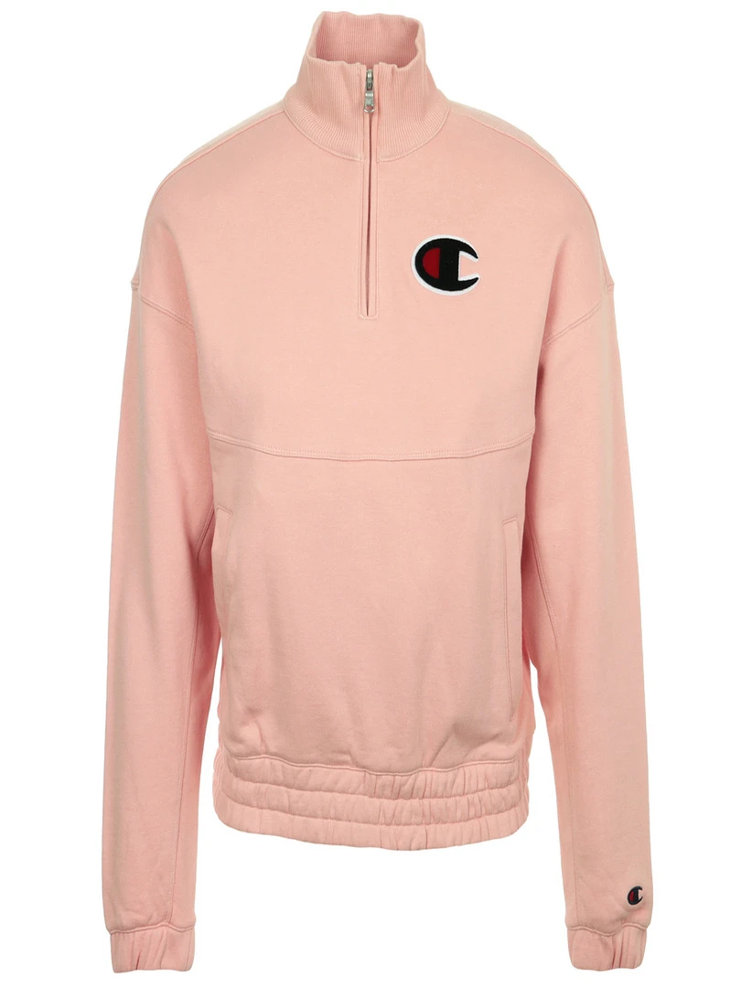 Half Zip Sweatshirt Rose
