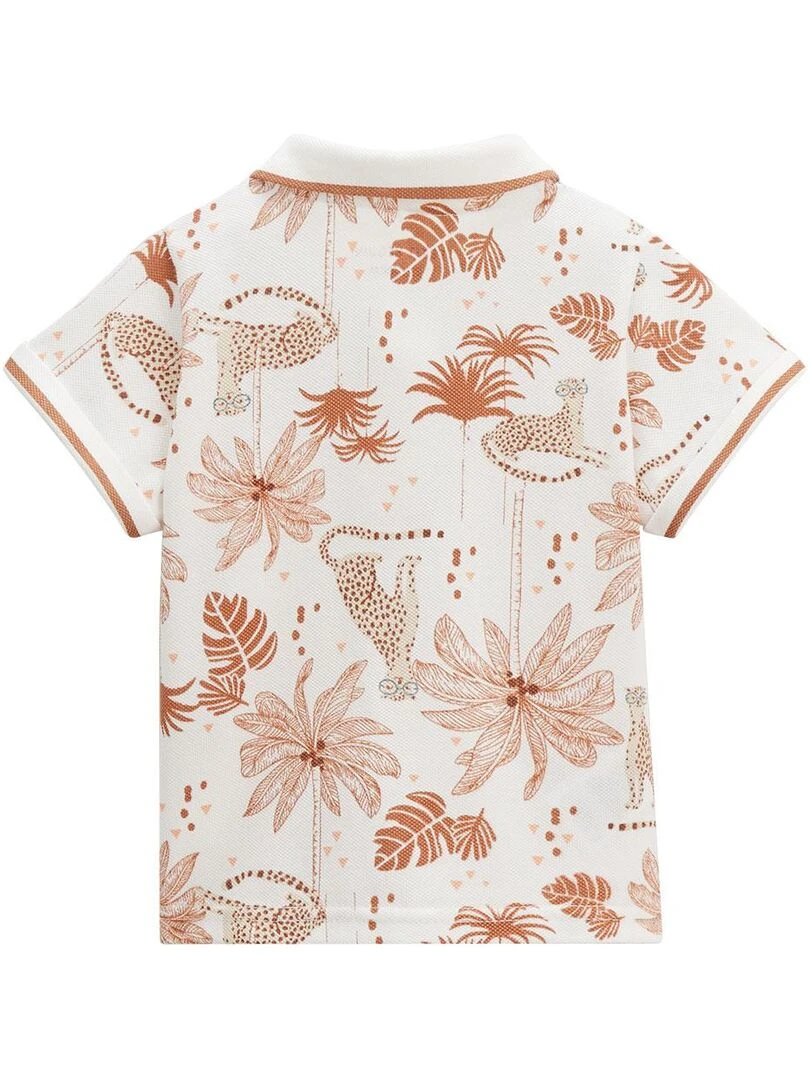 Polo enfant Oasis Ecru