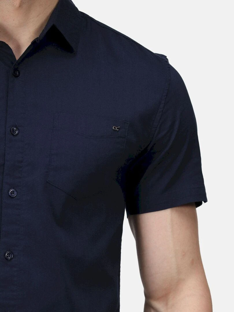 Regatta   Chemise MIKEL   Bleu marine