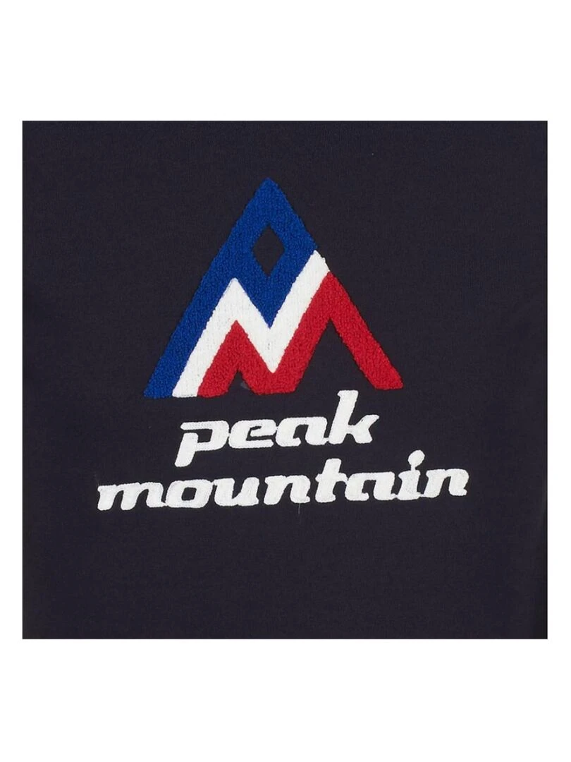 Sweat à capuche homme CODRIVER   PEAK MOUNTAIN   Bleu marine