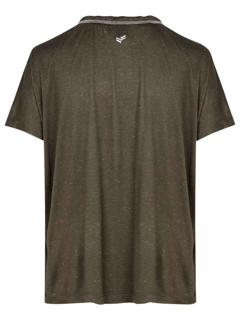 KAPORAL   T shirt col v   Kaki