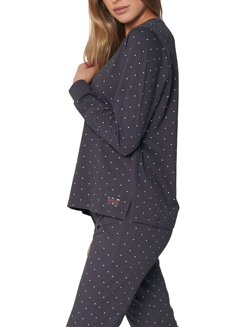 Pyjama haut et pantalon Minnie Shy Disney   Gris