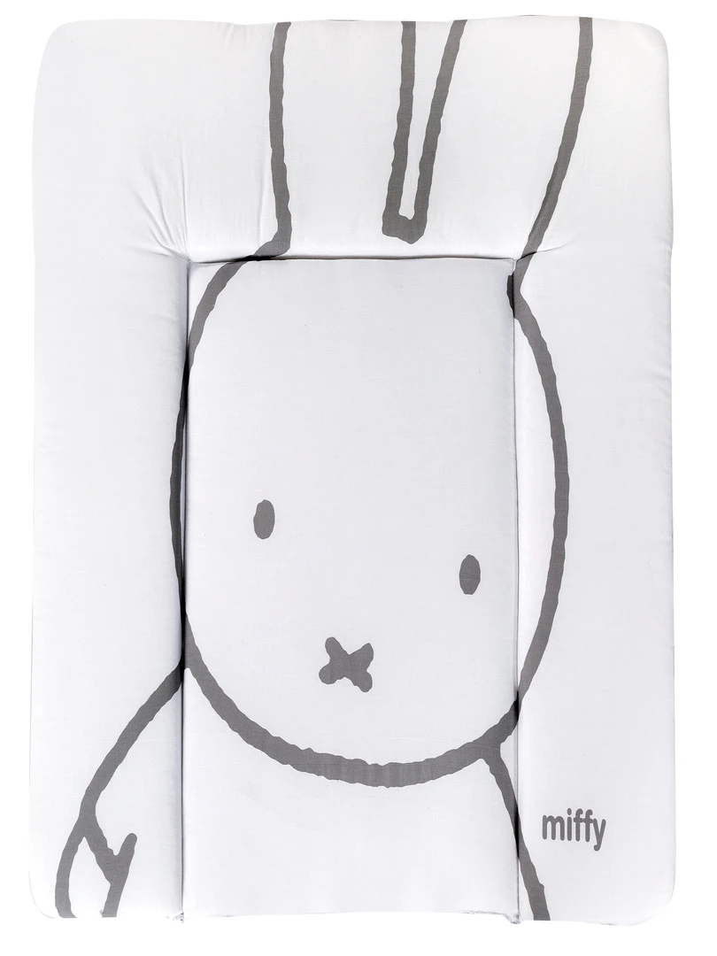 ROBA Matelas À Langer miffy® 85x75 Revêtu De PU Blanc