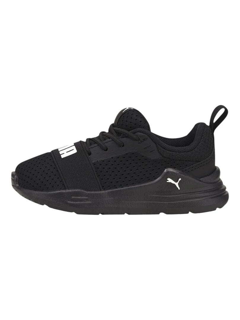 Basket à Lacets Enfant Puma Wired Run Ac Noir