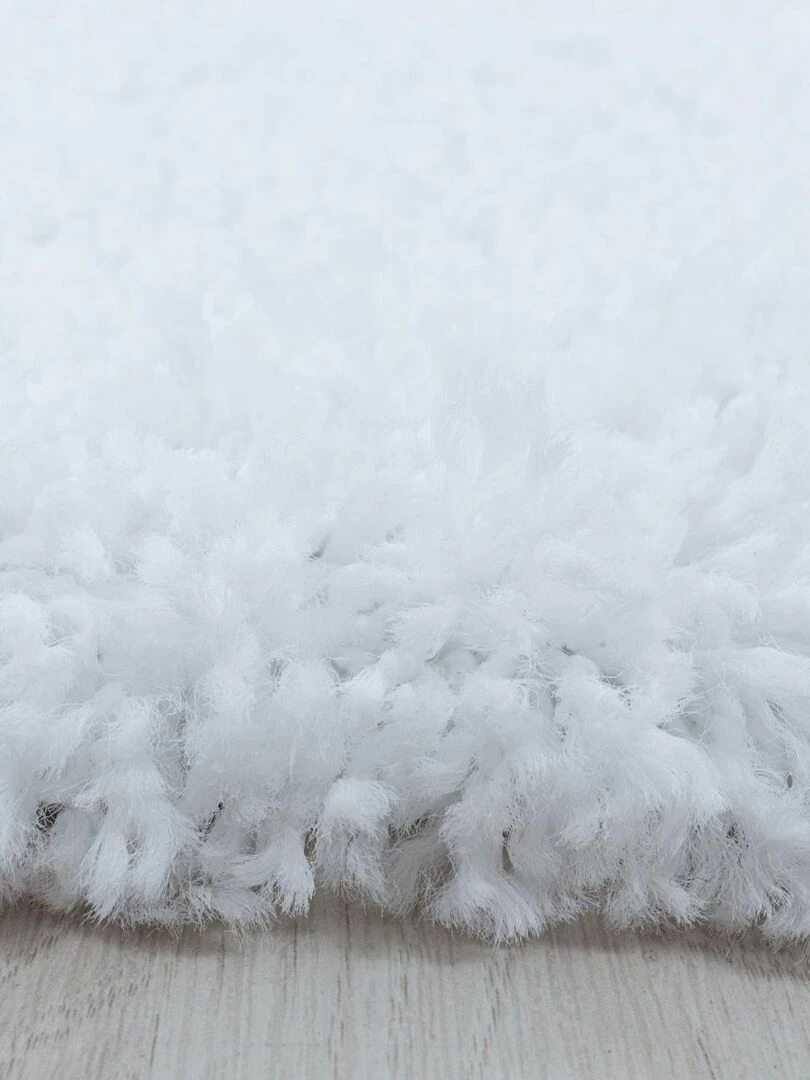 Tapis shaggy UNI I OEKO TEX®   Blanc