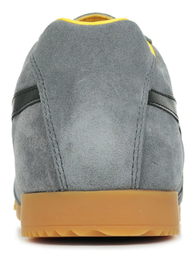 Baskets Gola Harrier Suede   Gris Noir
