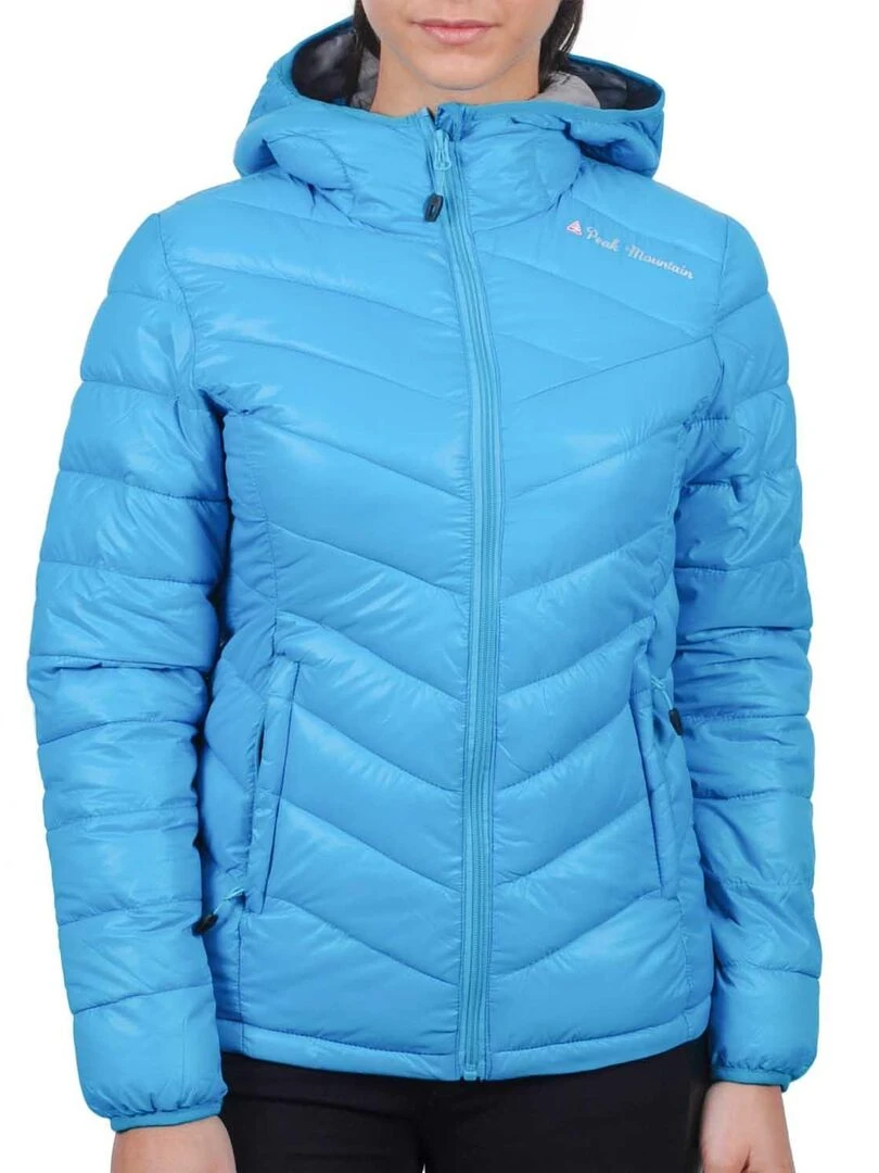 Doudoune fine fille GANSEO PEAK MOUNTAIN Bleu