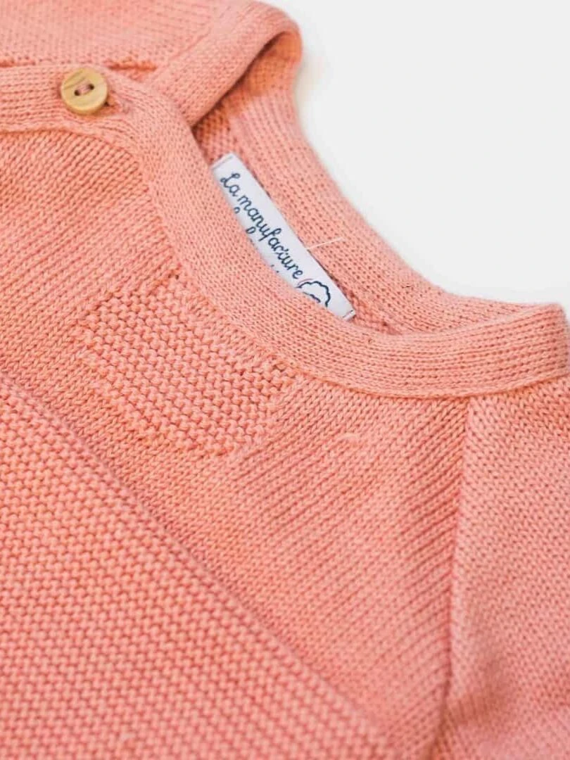 Combinaison en coton   Petits Chats   Rose