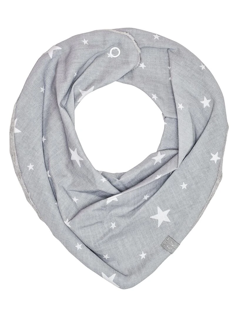 Bandana cache cou réversible STELLA Gris
