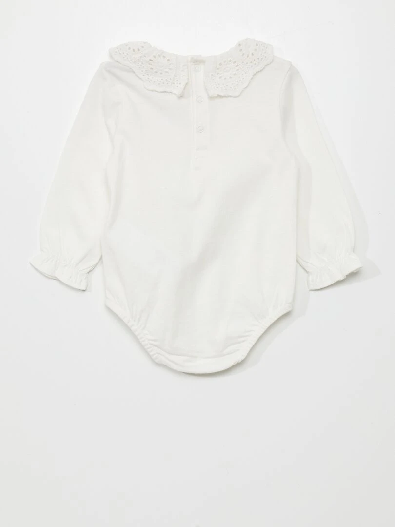 Body en jersey 'Les Aristochats' Blanc