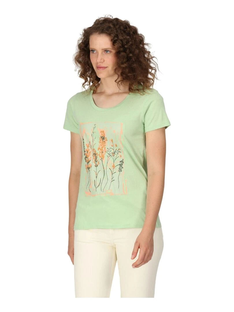 Regatta   T shirt FILANDRA   Vert