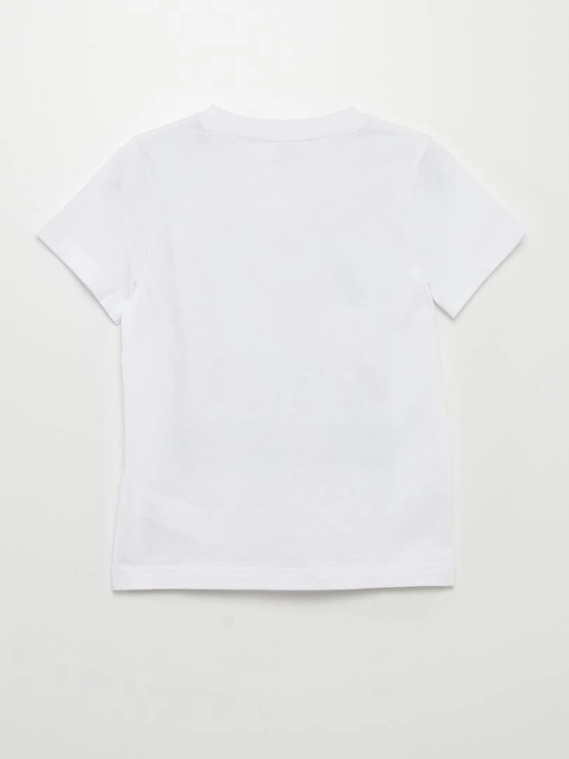 T shirt 'Super Mario' manches courtes   Blanc