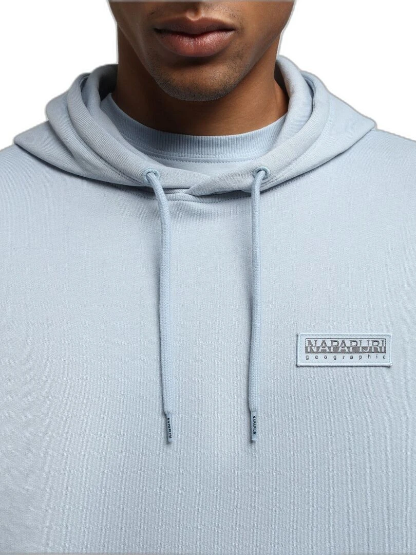 Veste Zippé à Capuche Napapijri A Morgex NP0A4GAR   Bleu