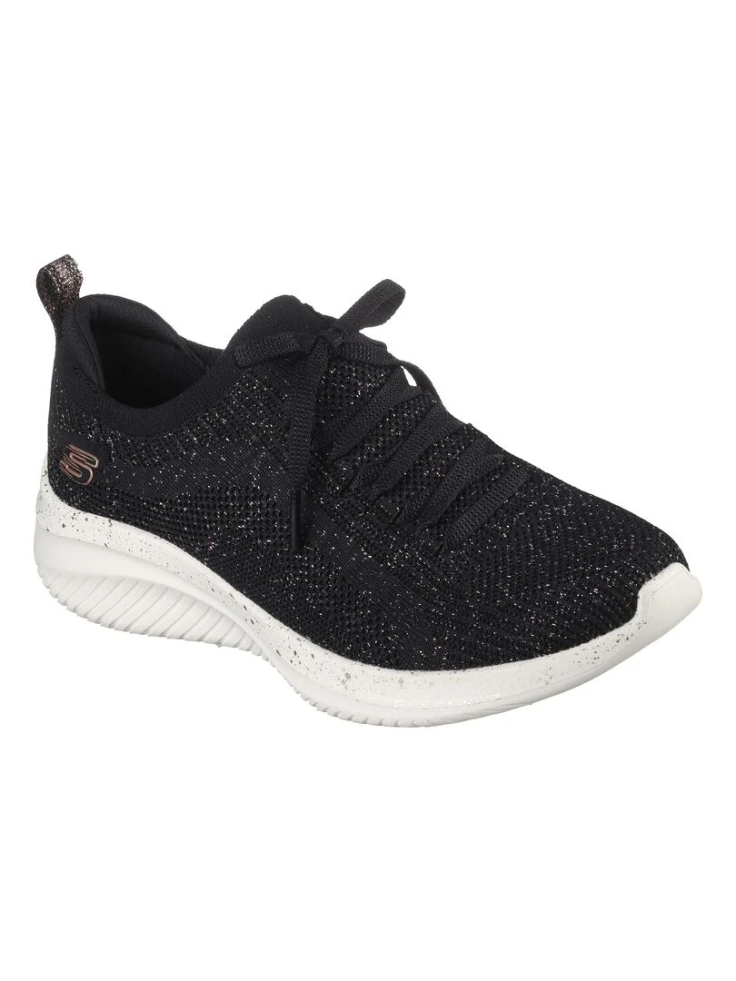 Basket à Lacets Skechers Let's Dance   Noir