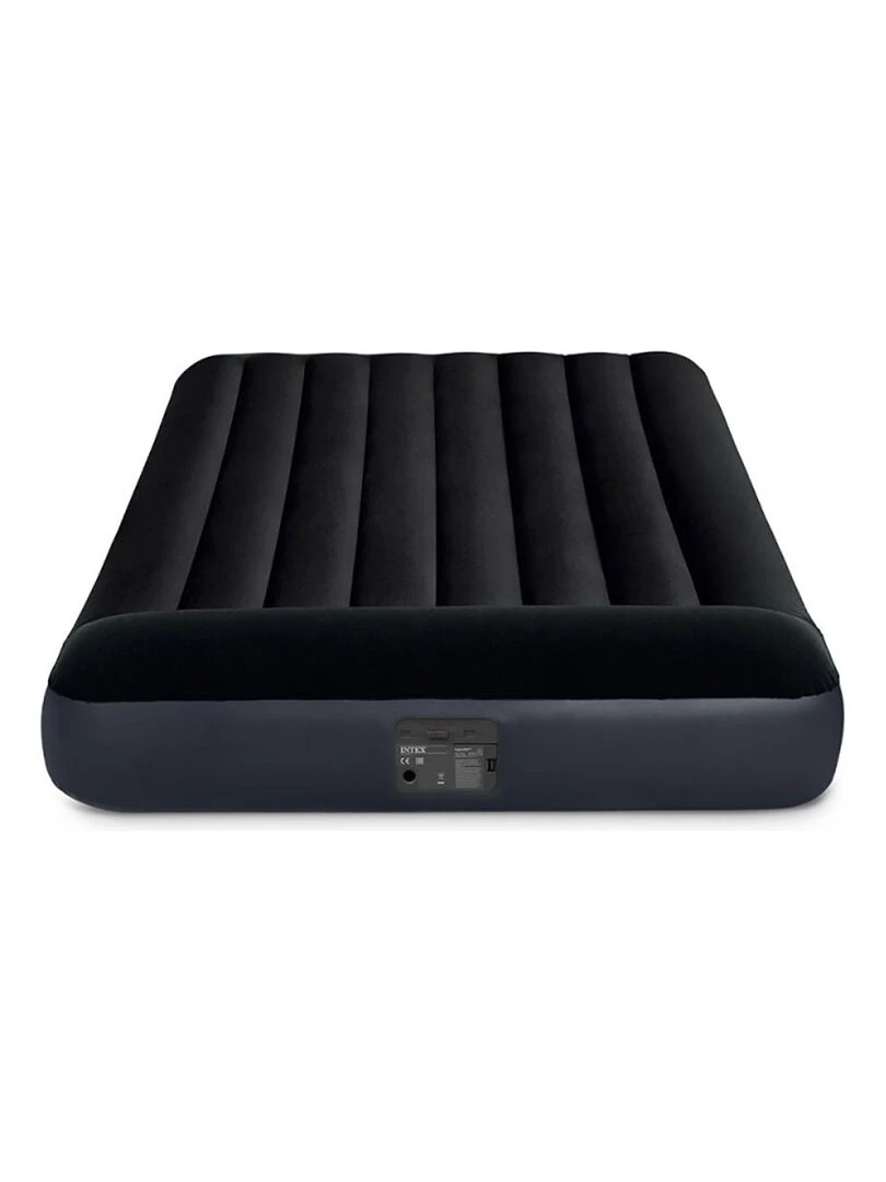 Matelas Airbed Fiber Tech Classic électrique 2 places   Noir