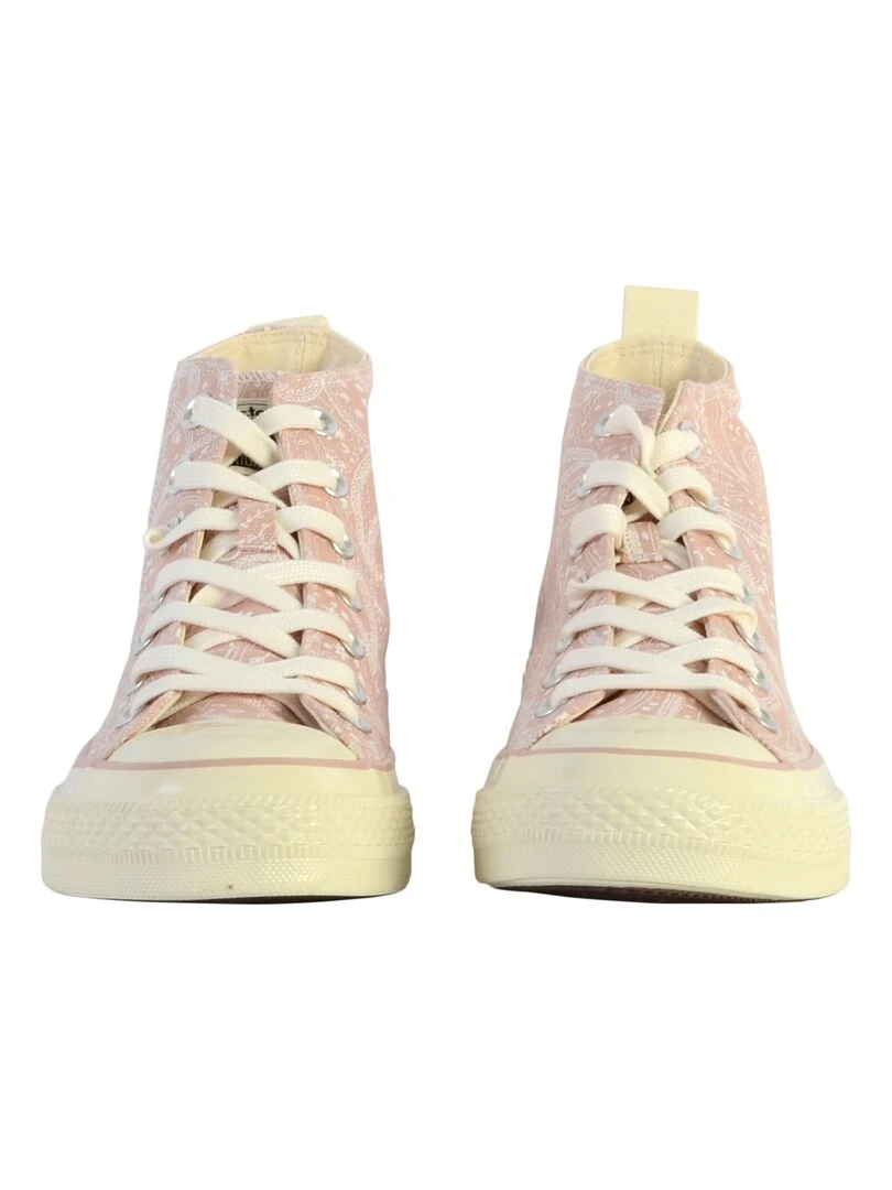 Basket à Lacets Victoria   Beige