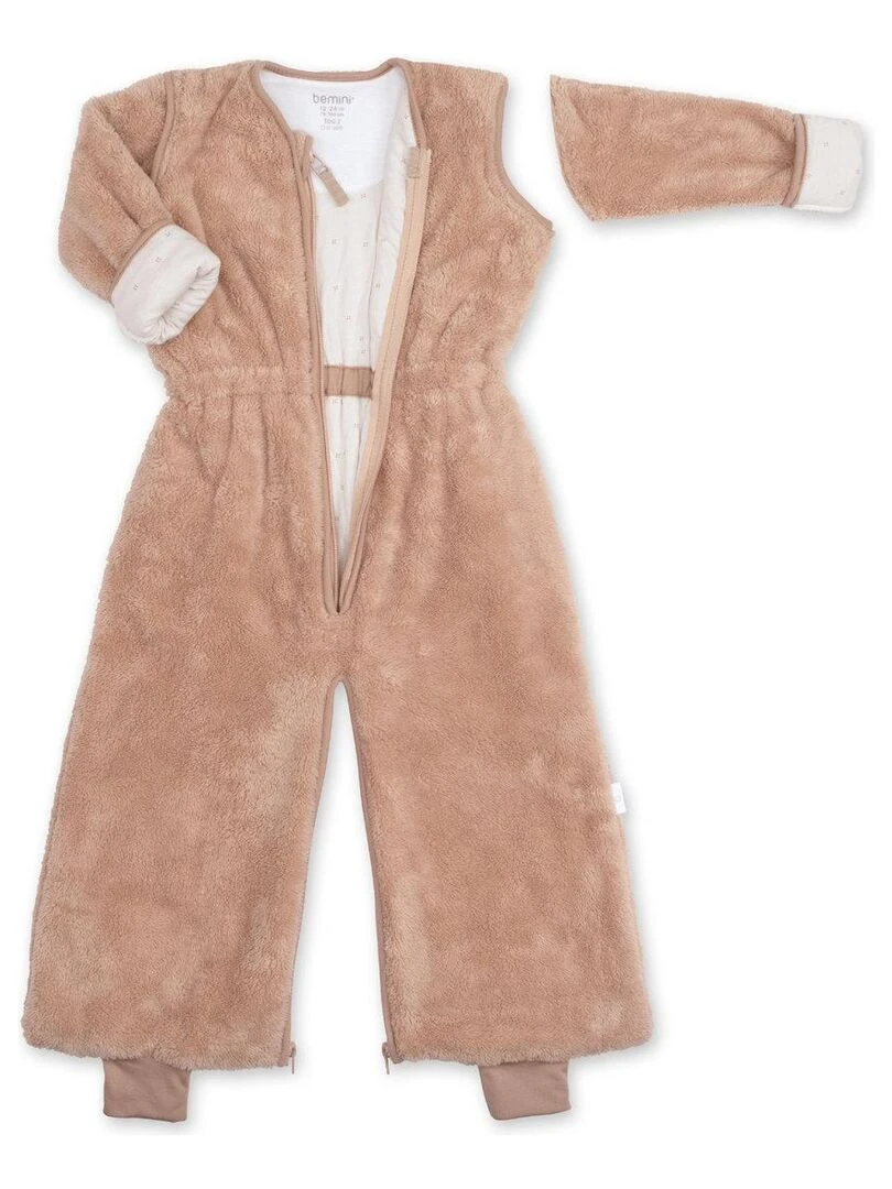Bemini Gigoteuse jambes séparables Softy et jersey Beige