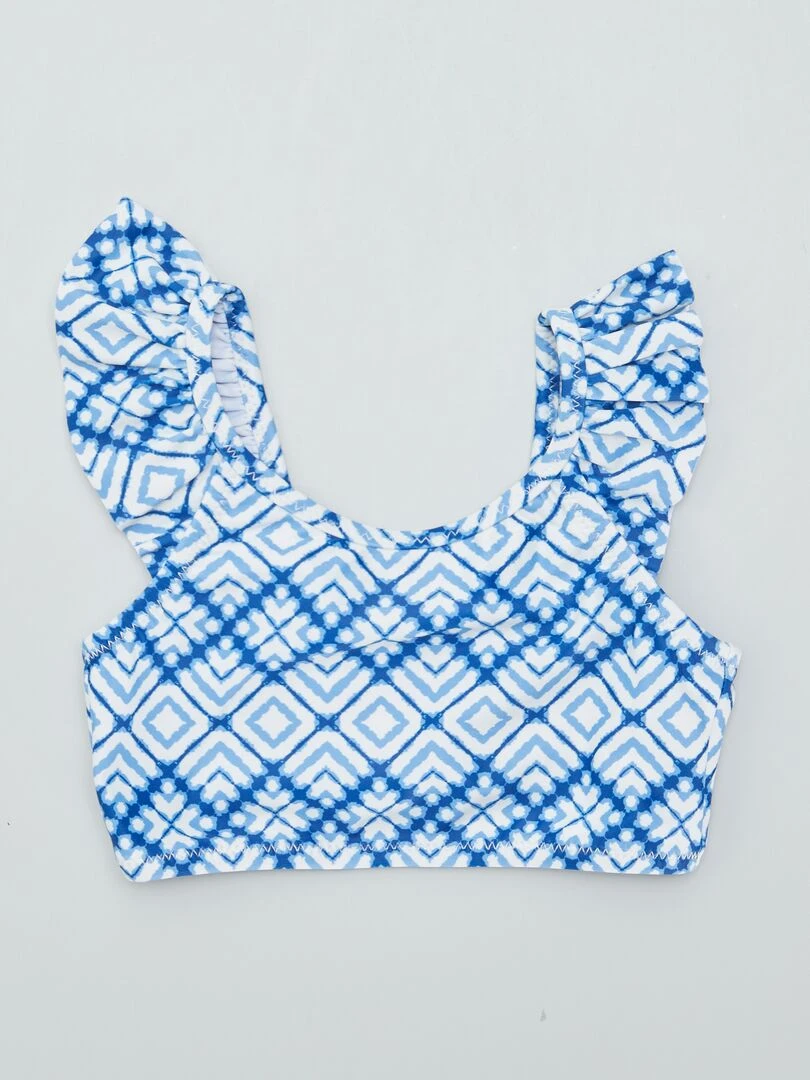 Maillot de bain   2 pièces   Bleu