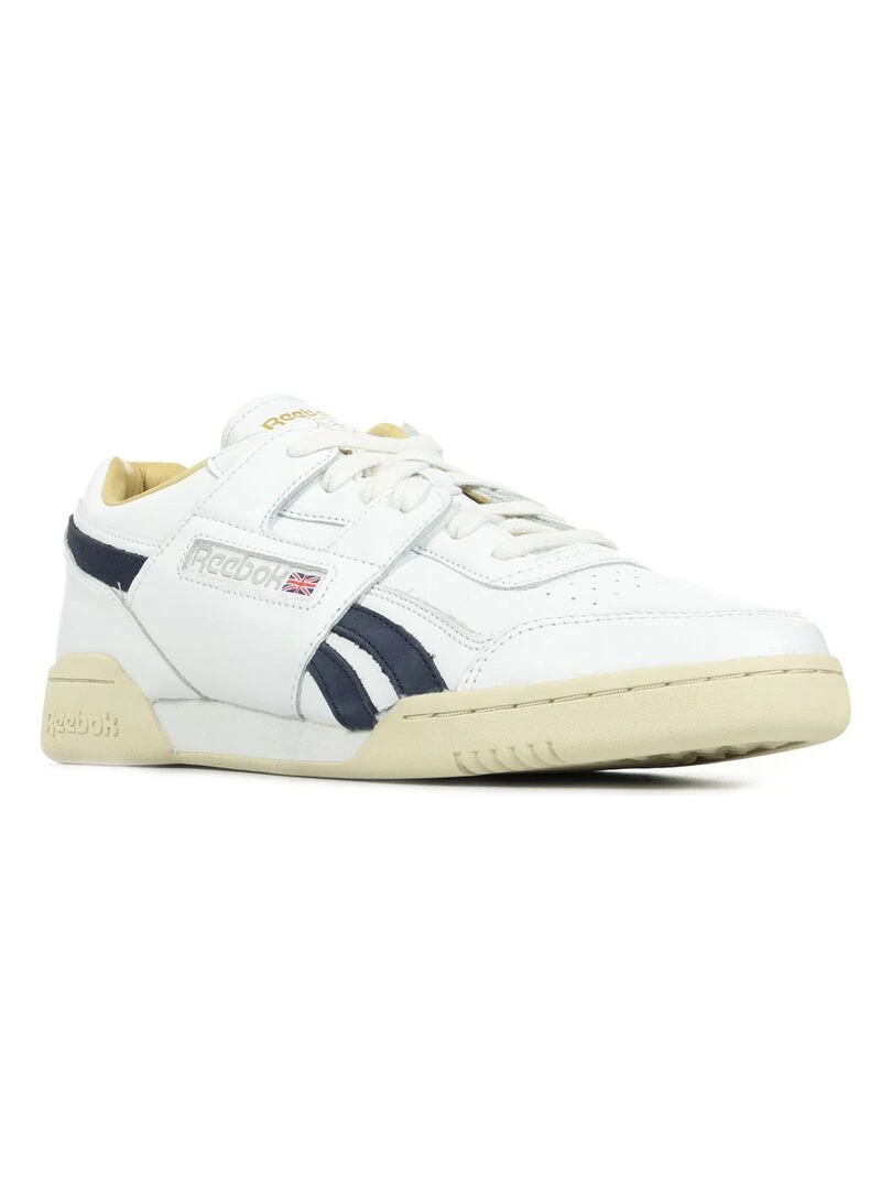 Baskets Reebok Workout Plus MU Blanc
