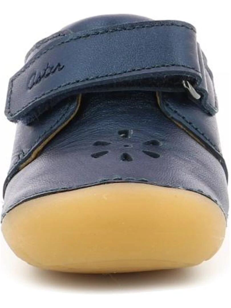 Bottillons Cuir Kimousi   Bleu marine