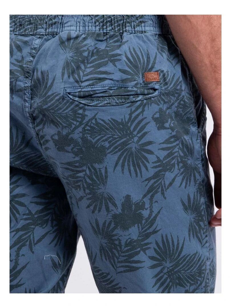 Bermuda chino motifs BOST   Bleu