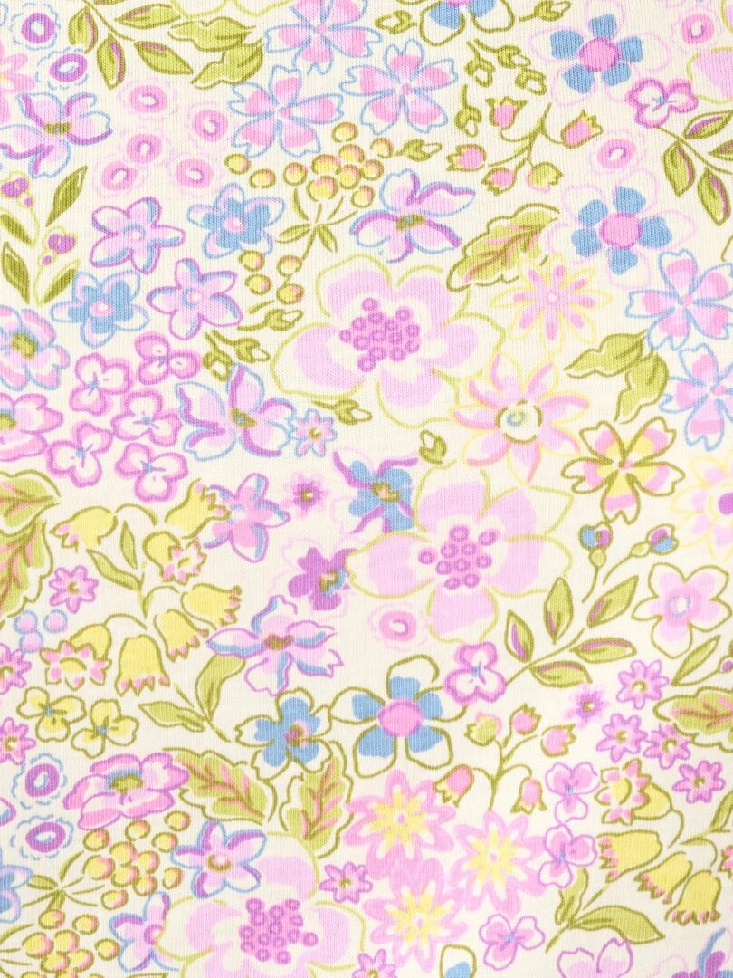 Tee shirt imprimé manches courtes.   Damart   Violet