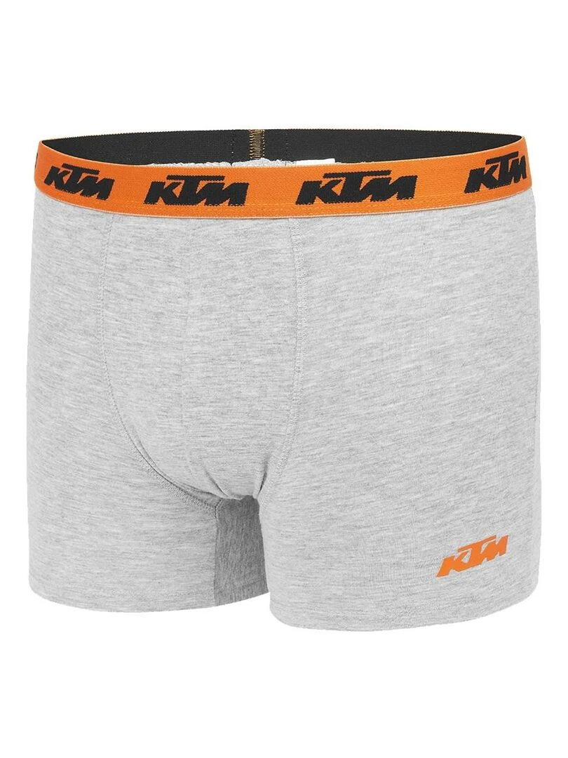 Lot de 4 boxers en coton homme Ktm   Noir