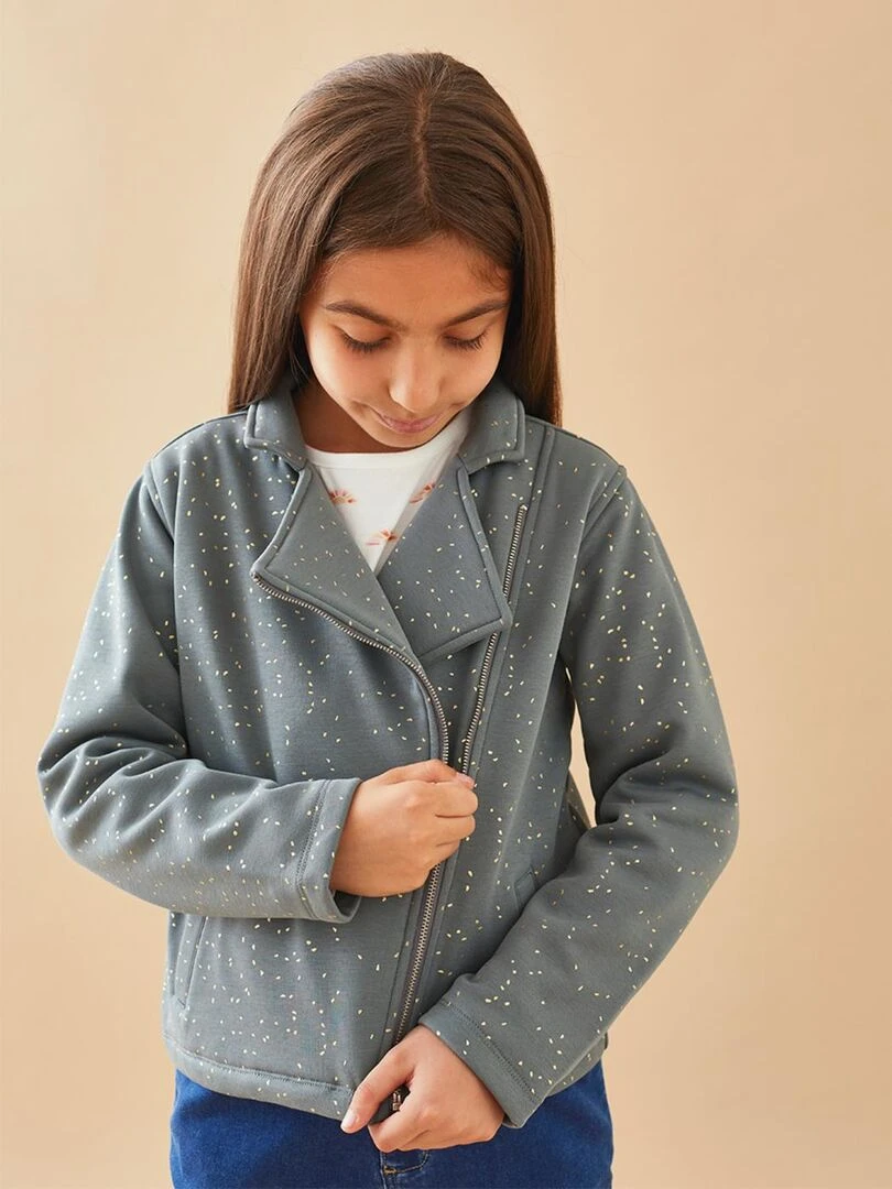 Perfecto sweatoloudoux imprimé confetti  kaki   Noukie's   Vert