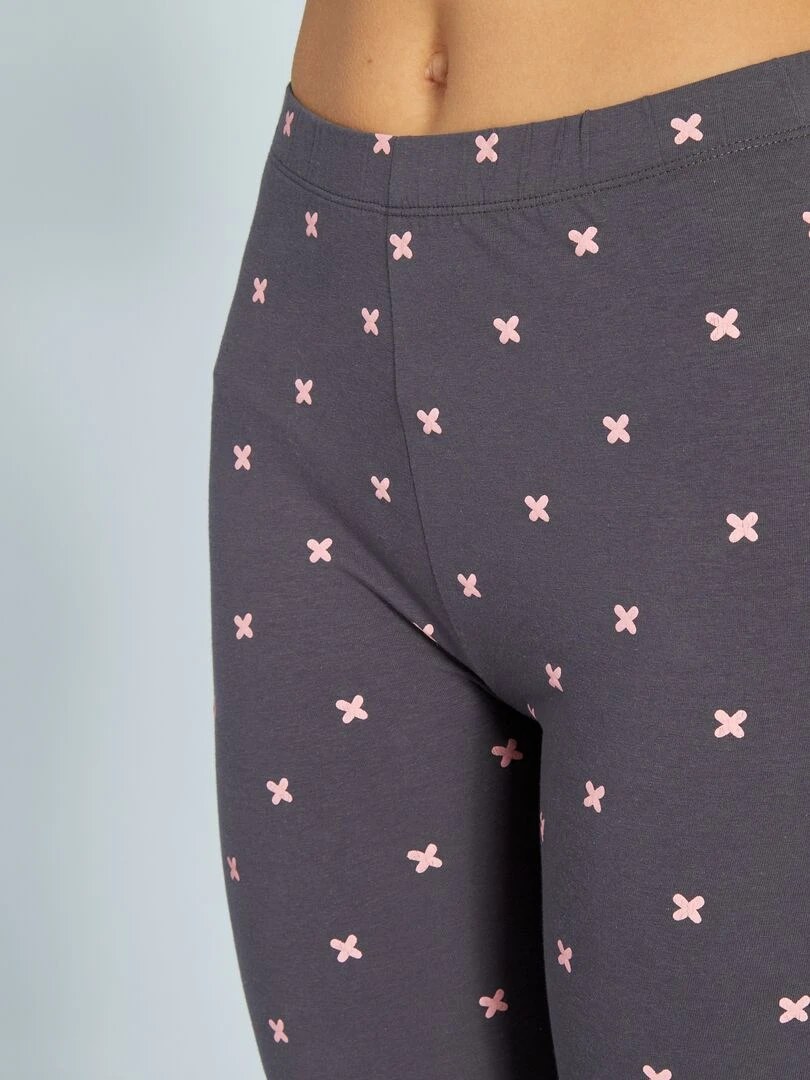 Ensemble pyjama 'Hello Kitty'   2 pièces   Blanc