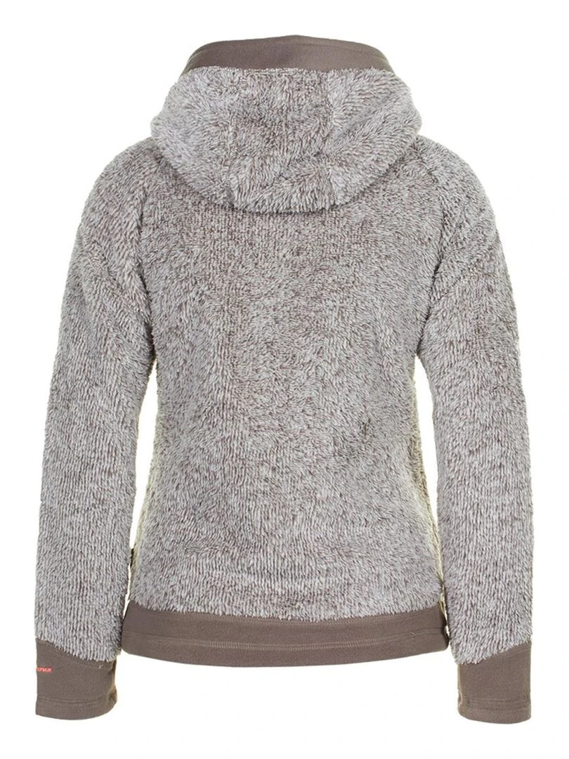 Blouson polaire femme ALMERIA Gris taupe